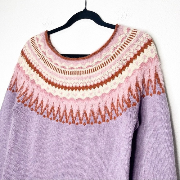 Sundance Piper Fair Isle Wool Sweater - Picture 2 of 11